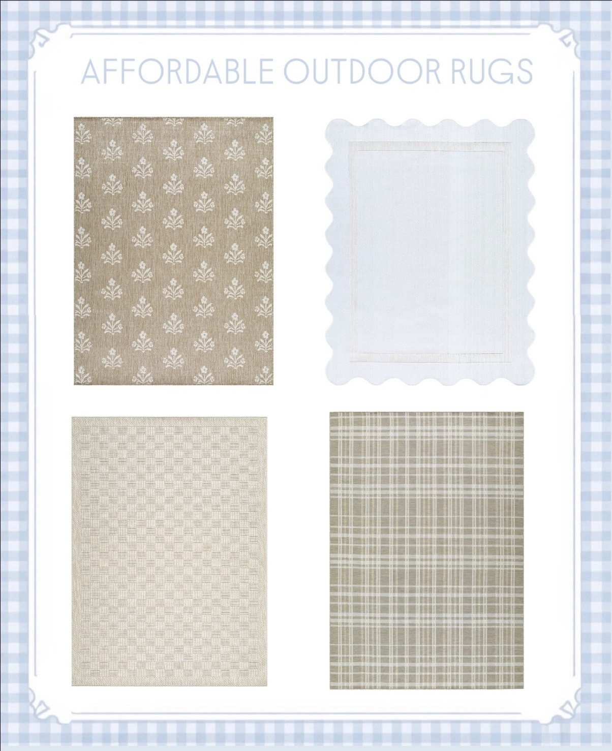 Affordable outdoor rugs, patio rugs