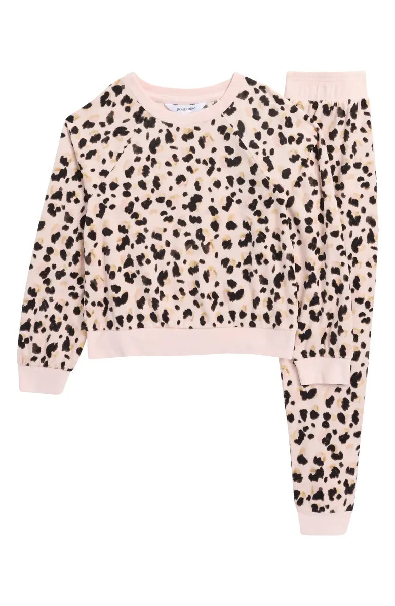 Honeydew Kids' Snuggle Up Print Lounge Sweatshirt & Joggers Set | Nordstrom | Nordstrom