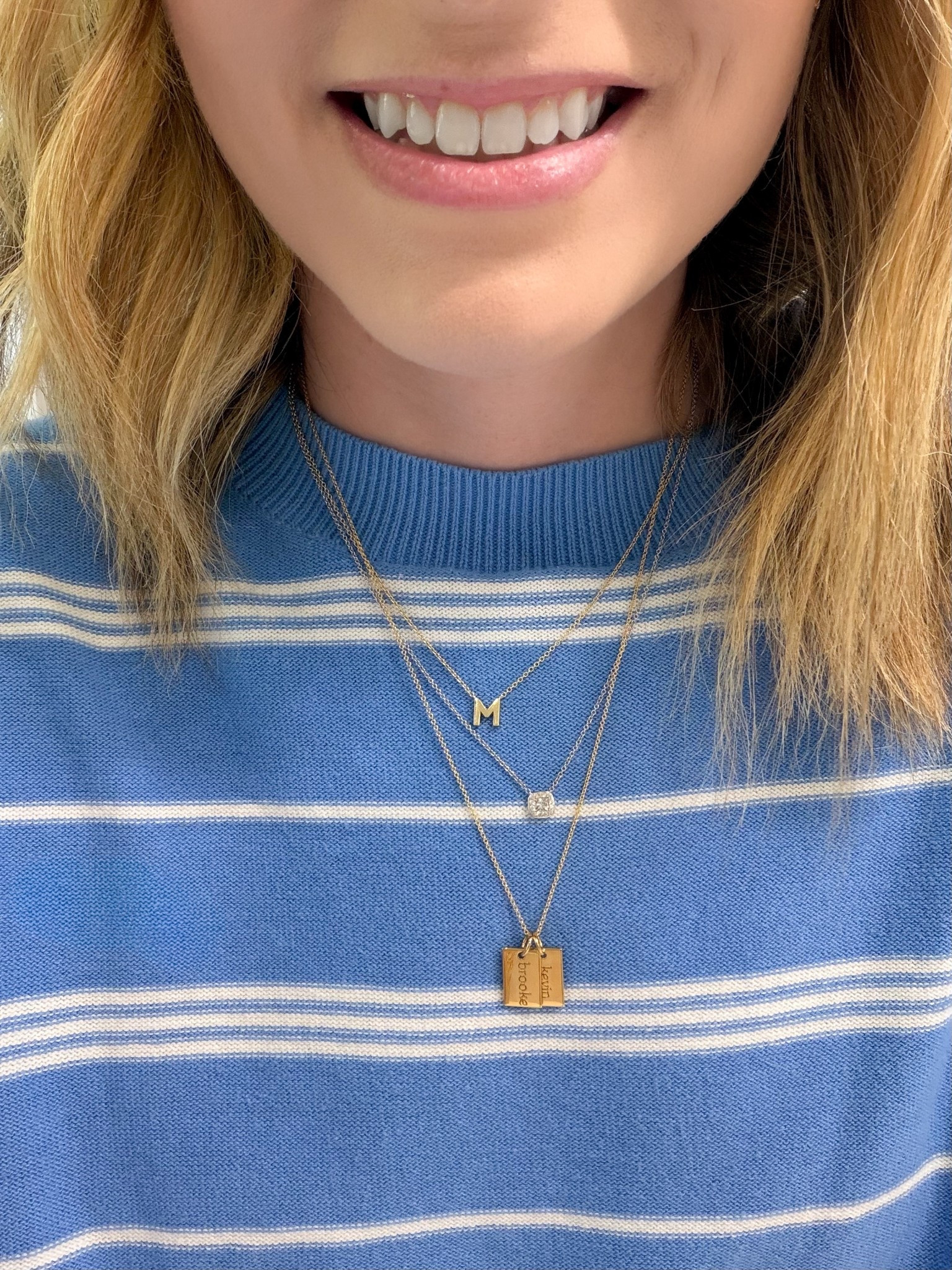 #ad @TinyTags are the perfect Mothers Day gift! They are such classic, timeless pieces. & They rarely go on sale, so this is a big one! From now until April 20th use promo MAMA20 for 20% off.

I have the mini dog tags with an 18-20in chain. I have one for each kid with their name on the front and their birthday on the back. I love how tiny tags are rooted in motherhood and what matters most to you. 


#LTKMothersDay #LTKSaleAlert #LTKmomlife