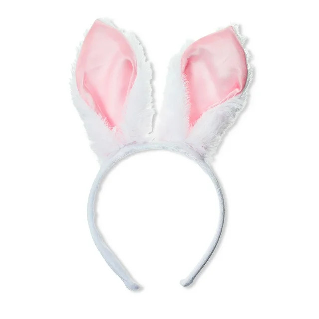 Easter White Bunny Ears Headband Costume Accessory, by Way To Celebrate | Walmart (US)