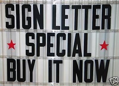 8 inch Flexible Outdoor Portable Marquee Sign Letters | eBay US