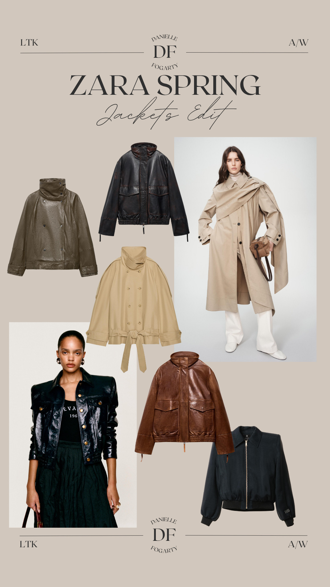 My Current Spring Jacket Faves on Zara
Spring Layers, Transitional Layers, Cropped Trench Coat, Faux Leather jacket, spring colours, Bomber Jacket, Shoulder Pads 

 #LTKuk #LTKspring #LTKeurope