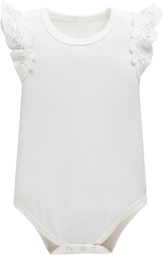 Baby Girls Bodysuit Baby Romper | Amazon (US)