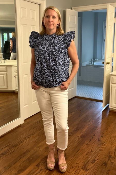 Favorite jeans, white jeans, flattering over 40

#LTKstyletip #LTKsalealert #LTKFind