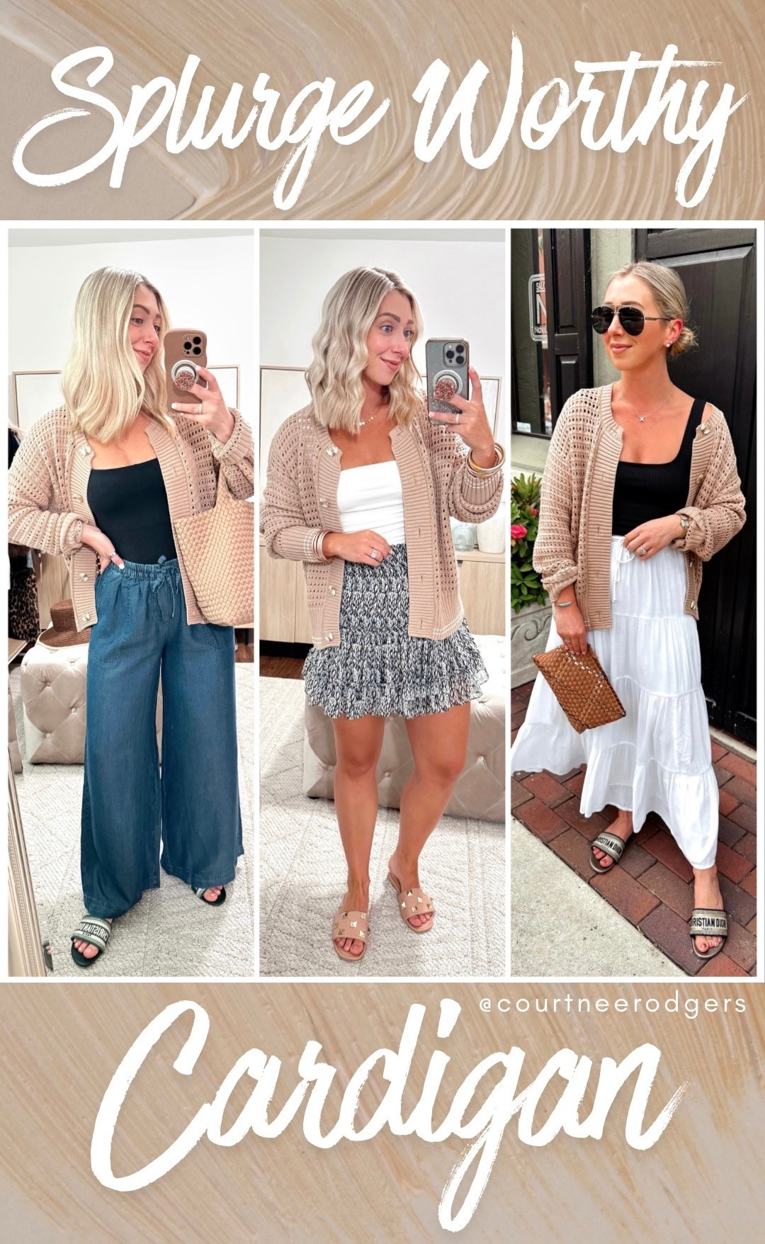 The perfect elevated neutral cardigan you can wear into Spring and Summer! 🐚 Size small (runs naturally oversized) 

Spring outfits, palazzo pants, cardigans, splendid, Varley 


#LTKootd #LTKgrwm #LTKSeasonal