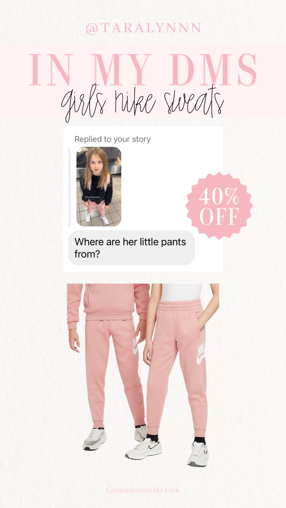 40% off Shay’s Nike Sweats

#nike #kids #nikekids #sweats #sweatpants 


#LTKsalealert #LTKkids #LTKfamily