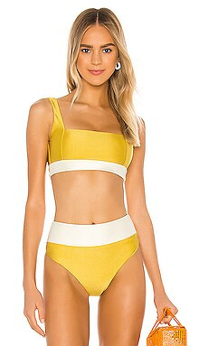 Tularosa Mack Top in Chartreuse & Ivory from Revolve.com | Revolve Clothing (Global)