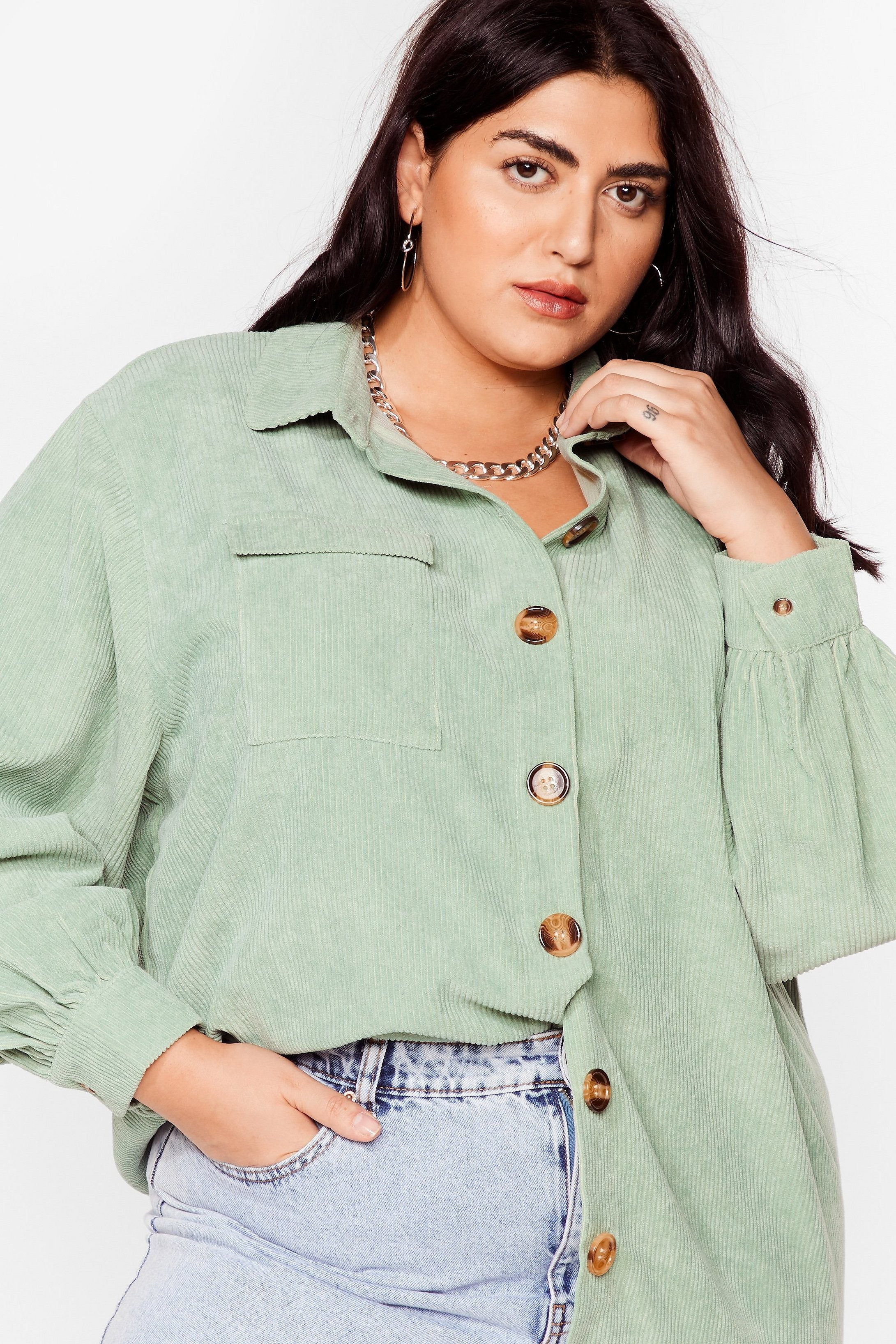 Big Cord and Beautiful Plus Oversized Shirt | NastyGal (US & CA)