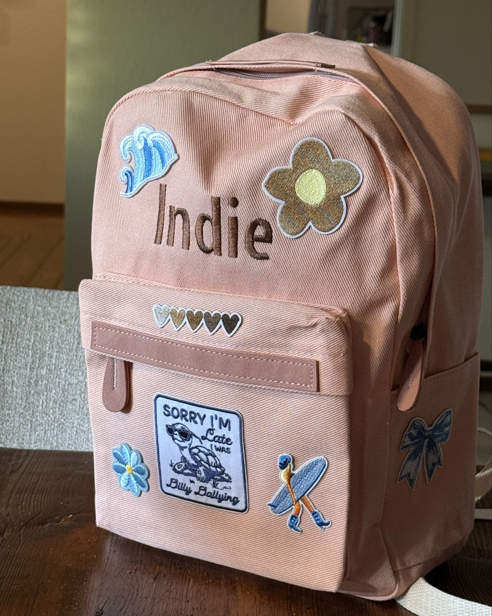 Custom backpack for our TK girl 

#LTKStyleTip #LTKKids #LTKItBag