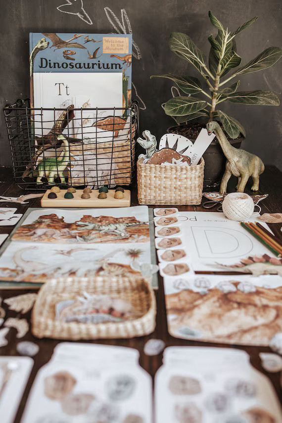Paleontology Morning Basket Activities Homeschool Resources - Etsy | Etsy (US)