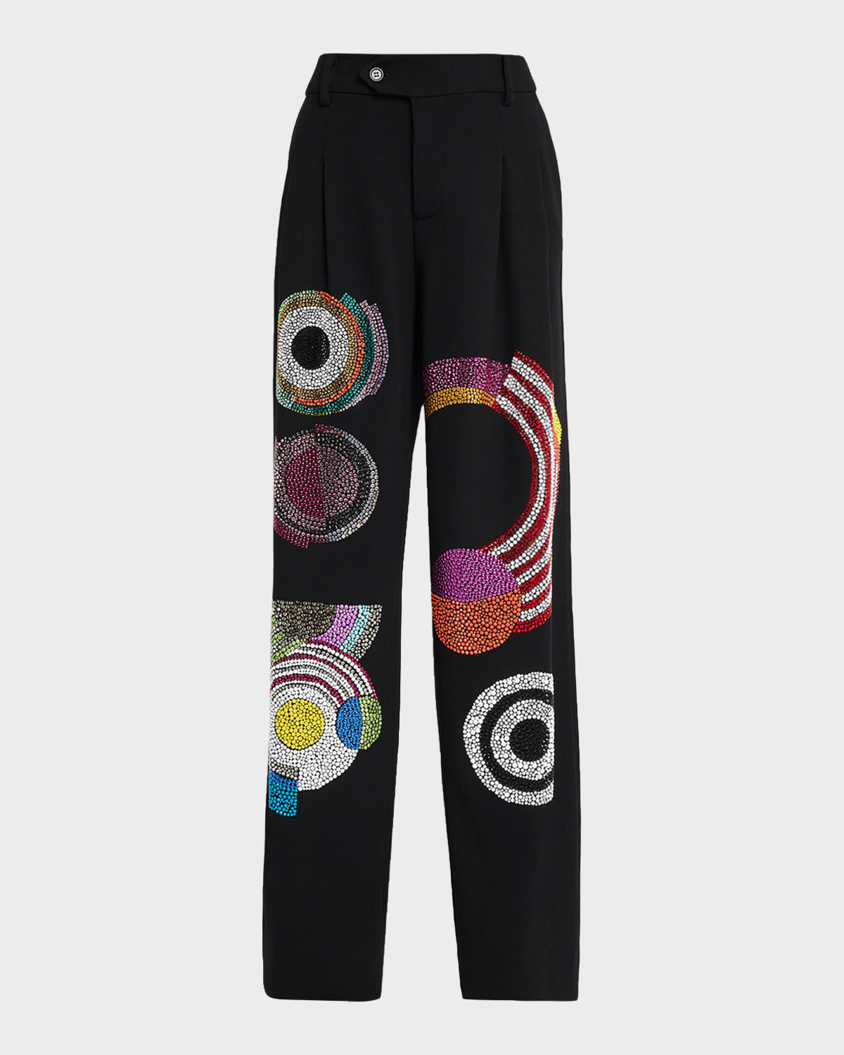 Sonia Crystal-Embellished Trousers | Neiman Marcus