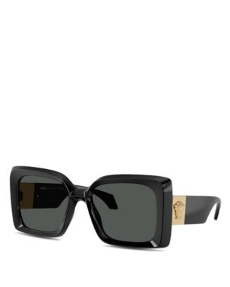 Medusa Plaque Square Sunglasses, 54mm | Bloomingdale's (US)