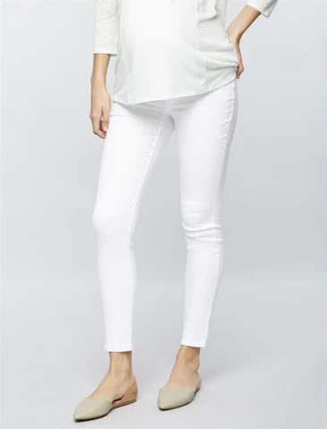 Luxe Essential Secret Fit Belly Addison Skinny Ankle Maternity Jeans | A Pea In The Pod