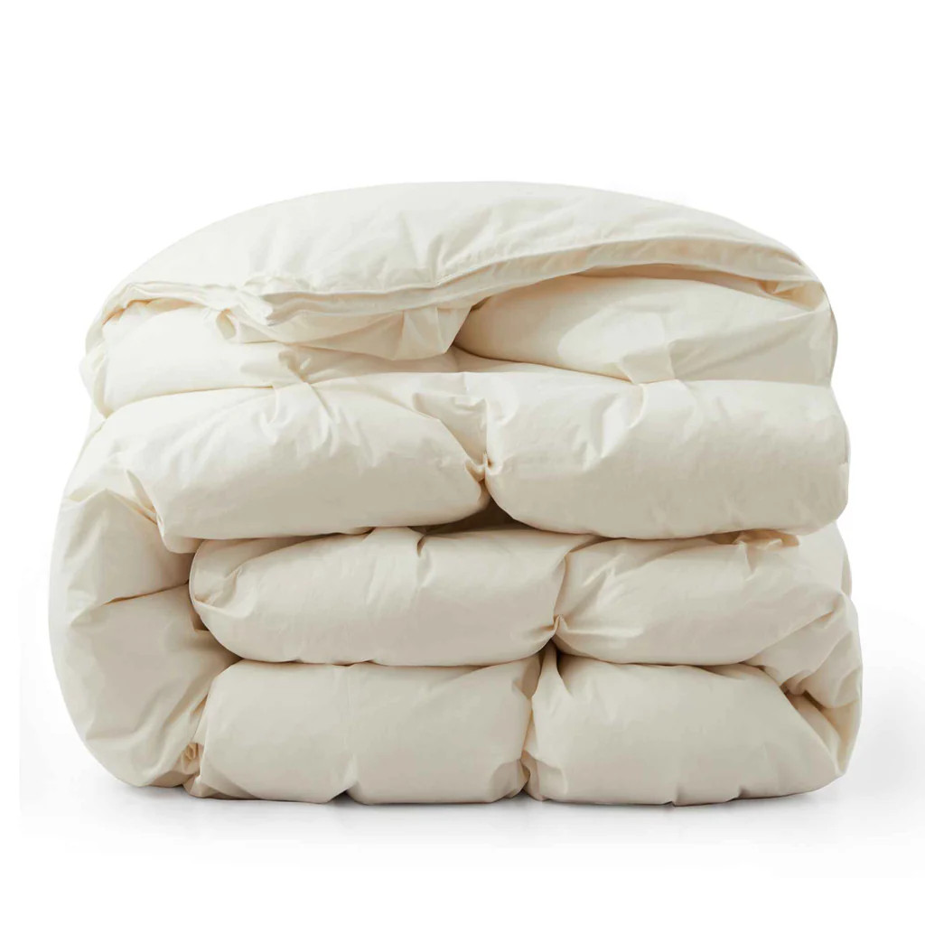 Organic Cotton 90% Goose Down Puff Duvet Comforter | Puredown.Inc