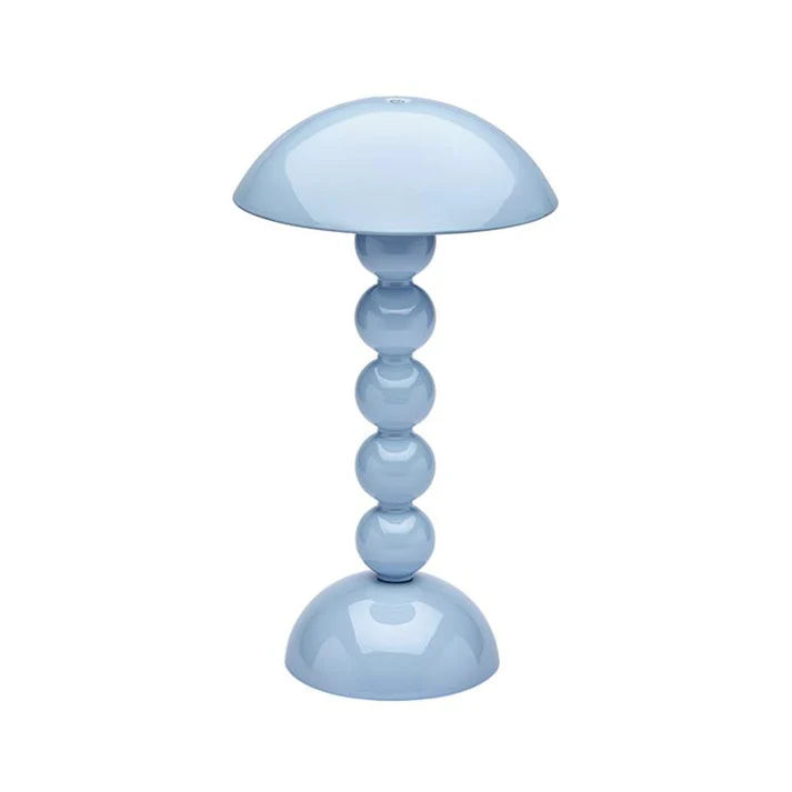 Bobbin LED Lamp, Pale Denim Blue | Paloma & Co.