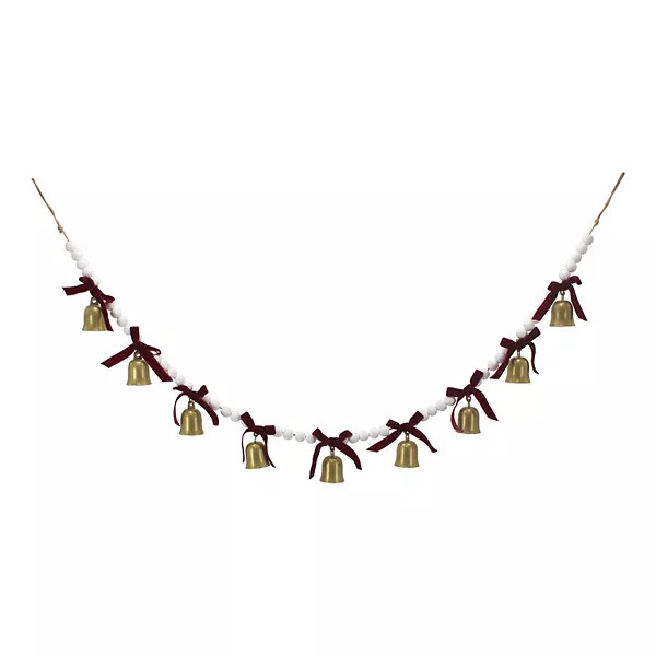 St. Nicholas Square® Red Bow Garland | Kohl's