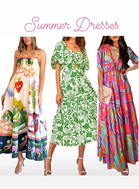 Summer dresses that are Farm Rio dupes at a great price!  

#LTKFindsUnder100 #LTKSeasonal #LTKMidsize