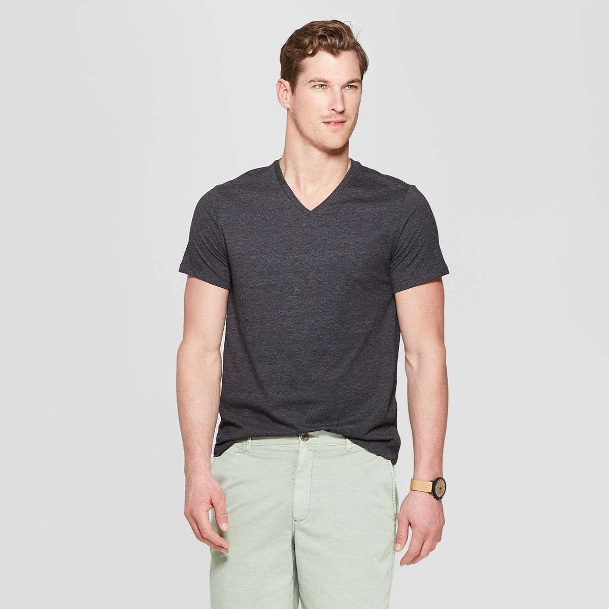 Men's Every Wear Short Sleeve V-Neck T-Shirt - Goodfellow & Co™ | Target