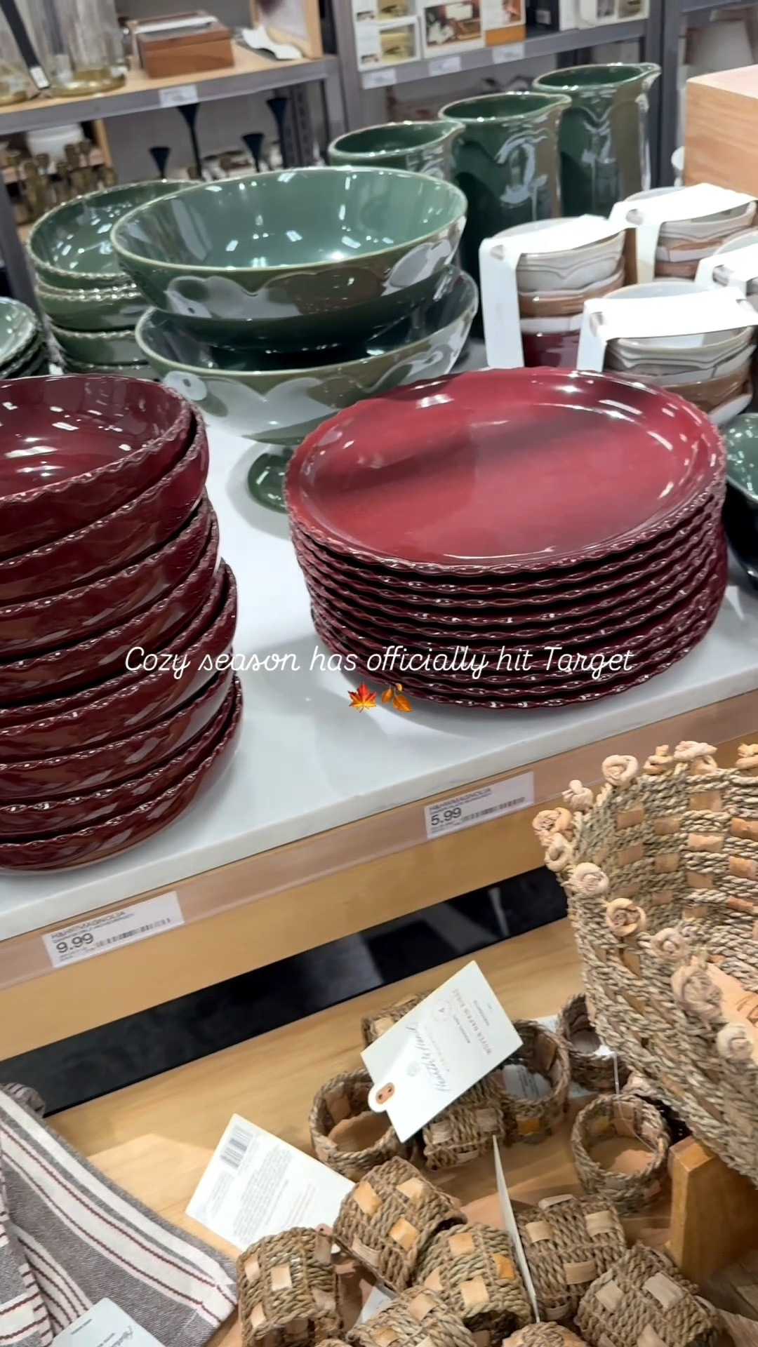 Fall has hit Target 🍁🍂 I’m loving all of the fall colors 😍 

Target, fall home decor, hosting, fall tablescape, Thanksgiving hosting, pumpkins, table setting

#LTKHome #LTKSeasonal