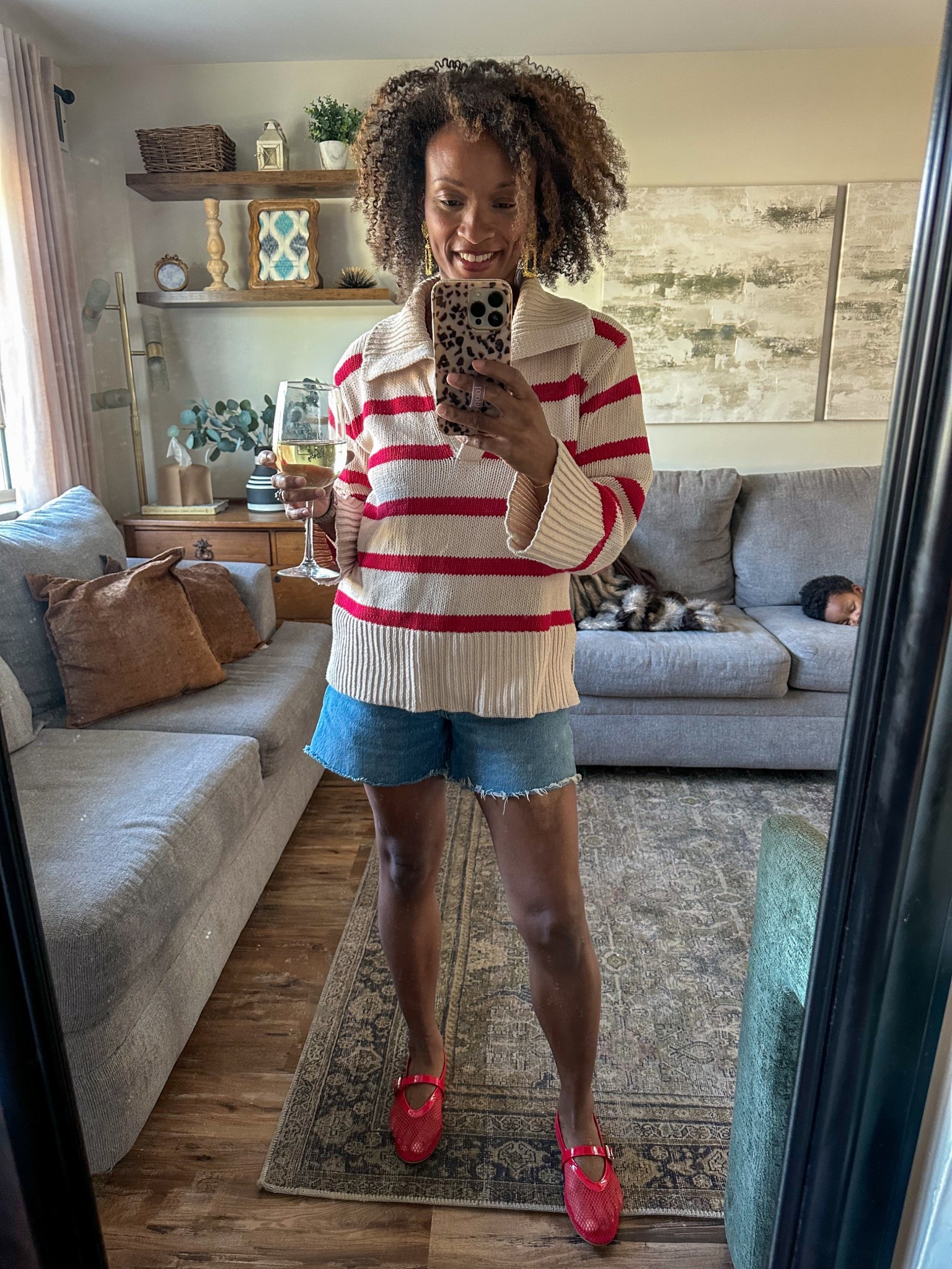 Shoes I’m wearing my true size 6.5