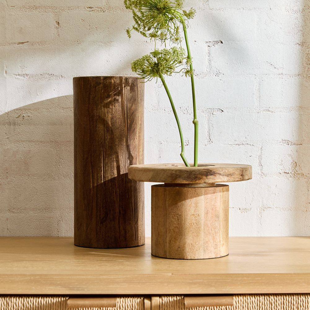 Ives Wood Vases | West Elm (US)