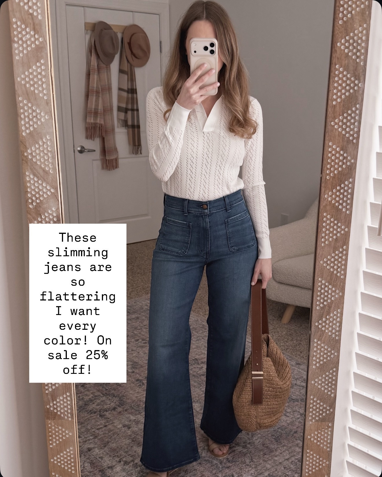 These jeans are one of those pairs that instantly make everything look better. Super flattering, comfortable, and easy to style with simple tops and sweaters.

flattering jeans women, slimming jeans outfit women, high waist jeans outfit women, casual everyday outfit women, jeans and sweater outfit women, classic denim outfit women, everyday chic outfit women, timeless jeans outfit women

#LTKOver40 #LTKSeasonal #LTKmomlife