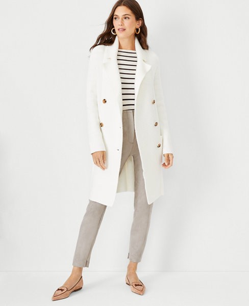 Double Breasted Coatigan | Ann Taylor (US)