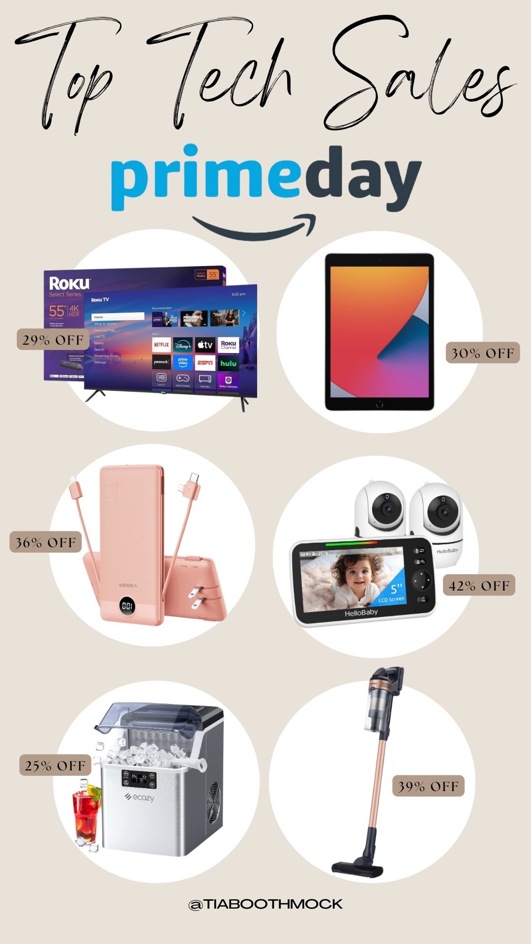 More @Amazon Prime Day finds I swear by - tech and home edition! All marked down and all linked 💙 #amazonpartner #founditonamazon 


#LTKFindsUnder100 #LTKHome #LTKSaleAlert