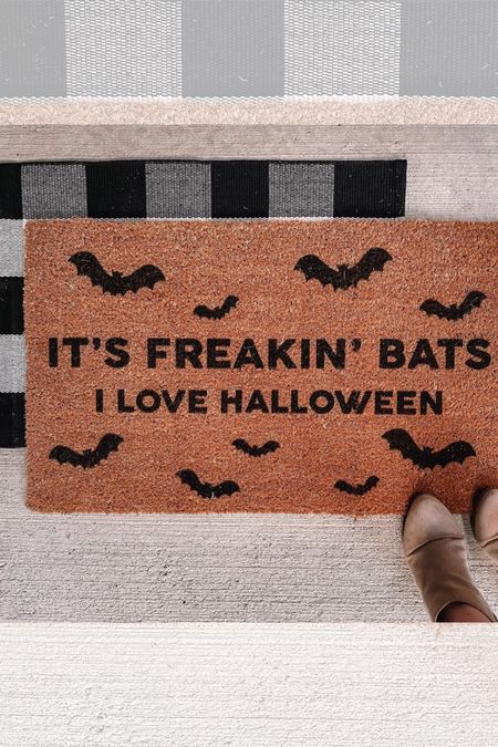 My Halloween doormat! #ltkhalloween

#LTKHalloween #LTKhome #LTKSeasonal