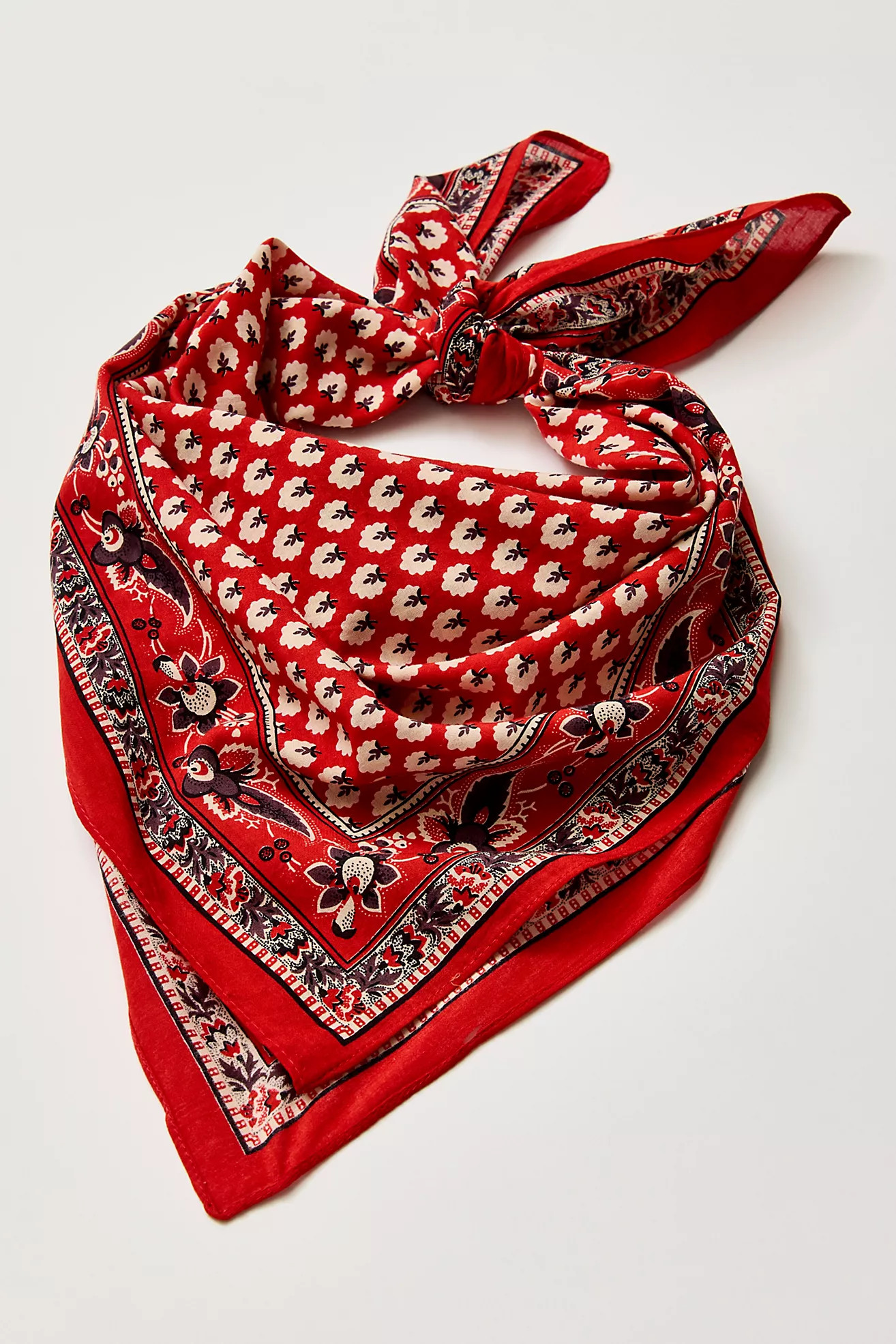 Lotus Paisley Print Bandana | Free People (Global - UK&FR Excluded)