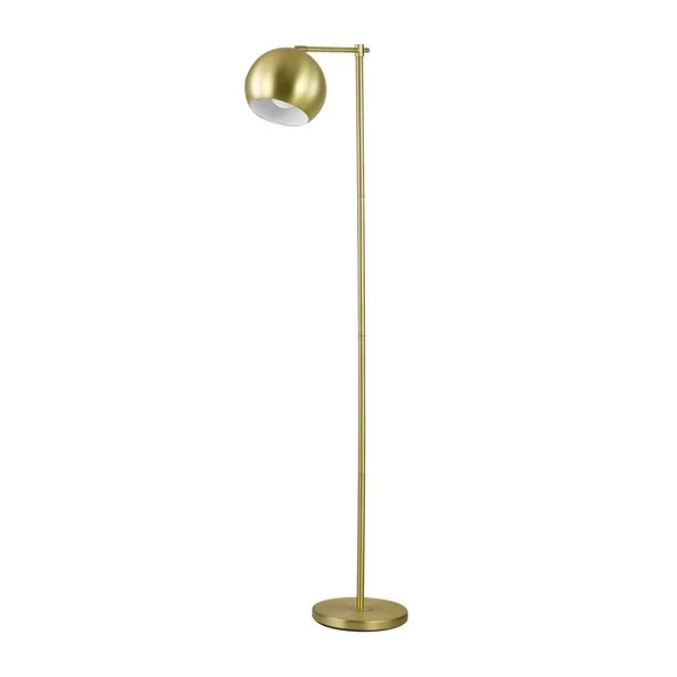 Globe Electric Molly 60" Gold Finish Floor Lamp,12915 | Walmart (US)