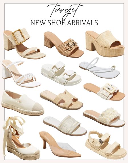 Cute new shoes from Target! All of the most perfect, affordable neutral sandals you need in your closet! 

#targetfinds

Target finds. Target new arrivals. Target shoes. Spring sandals. Neutral spring shoes. Chic spring sandals  

#LTKstyletip #LTKshoecrush #LTKSeasonal