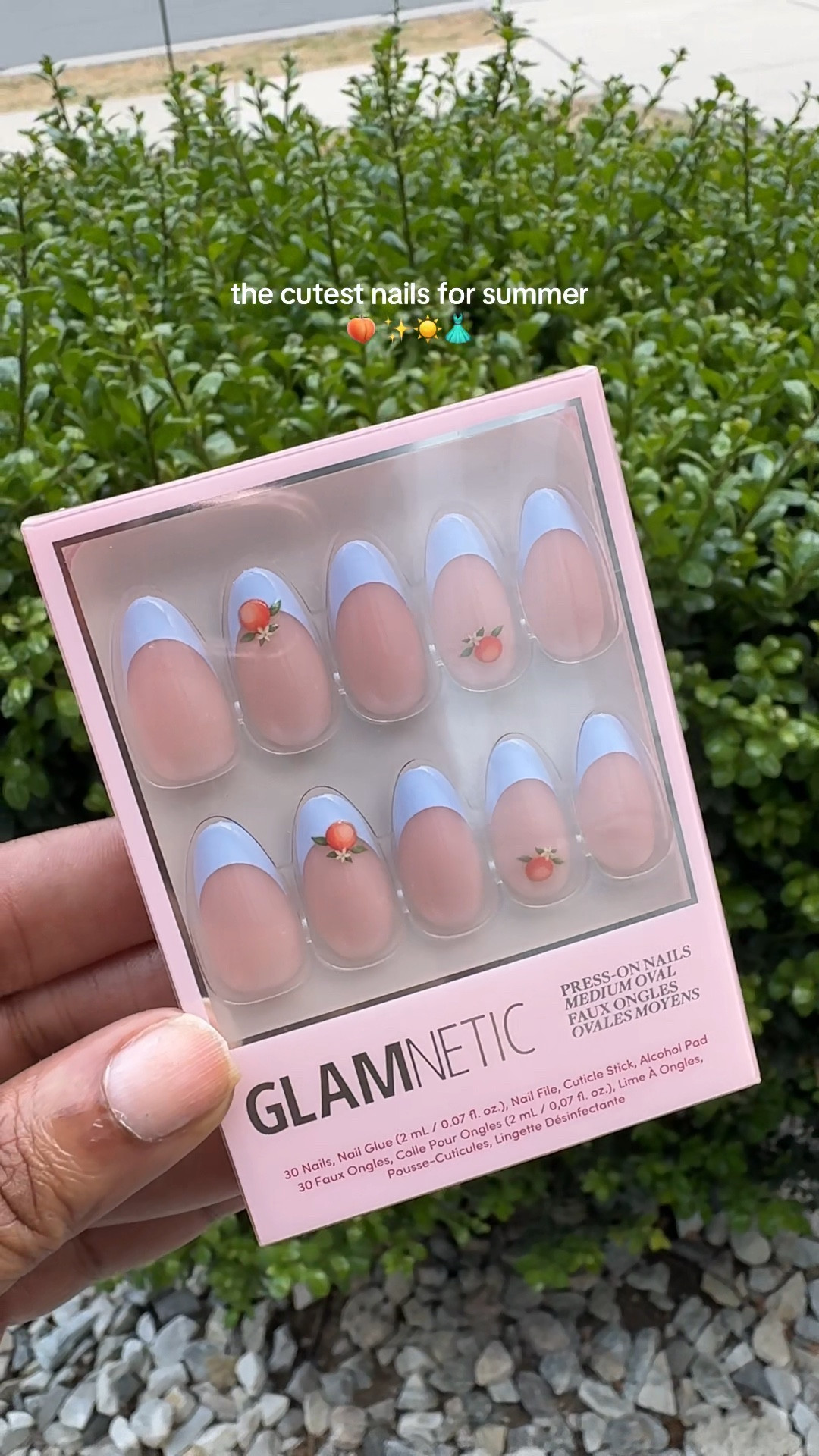 Summer nails on a budget 🍑🩵💅🏾

#LTKSeasonal #LTKBeauty