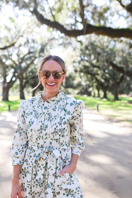 Floral midi dress with long sleeves — the perfect day dress for a fun trip! Wearing an XS in the Beau and Ro midi.

#LTKSeasonal#LTKtravel#LTKstyletip