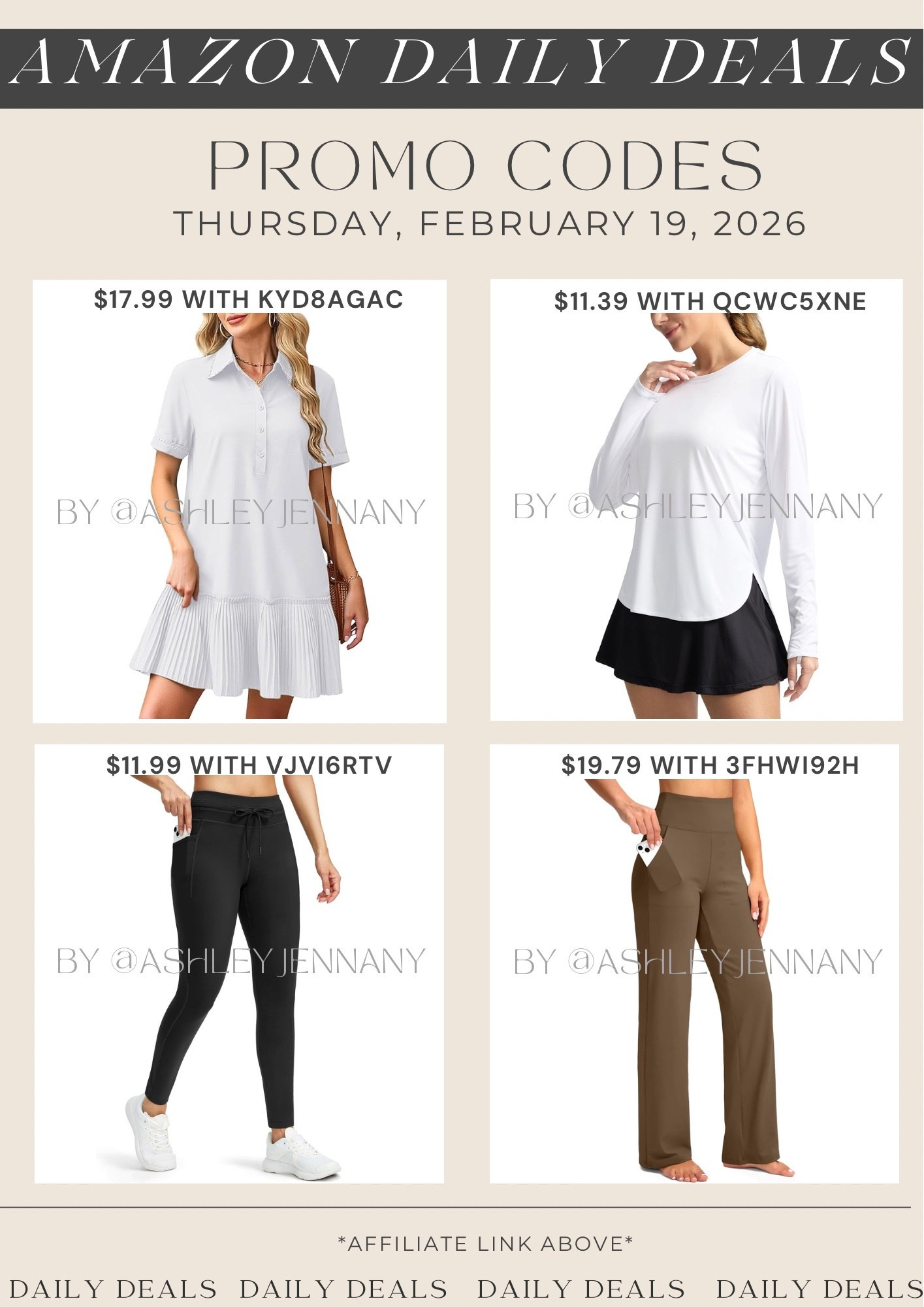 Amazon fashion deals 

#LTKMidsize #LTKSaleAlert