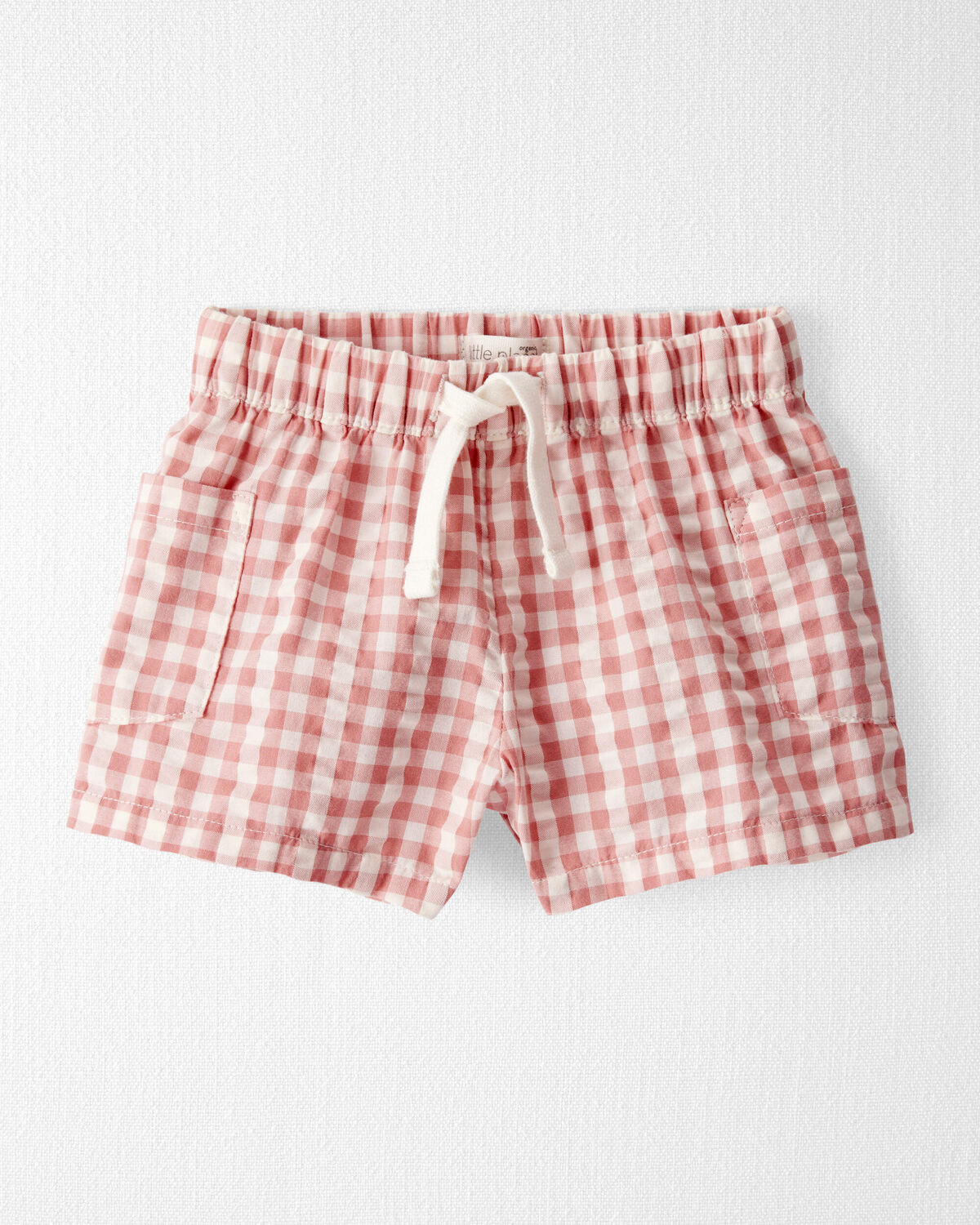 Baby Gingham Shorts Made With Organic Cotton - Little Planet | Carter's | Carter's Inc