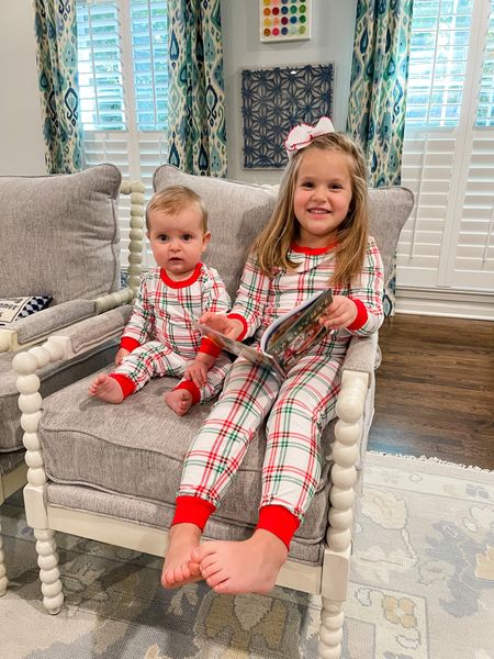 The cutest Christmas pajamas from Smocked Auctions!  matching Christmas pajamas, sibling set, red and green plaid pajamas 

#LTKfamily #LTKkids #LTKHoliday