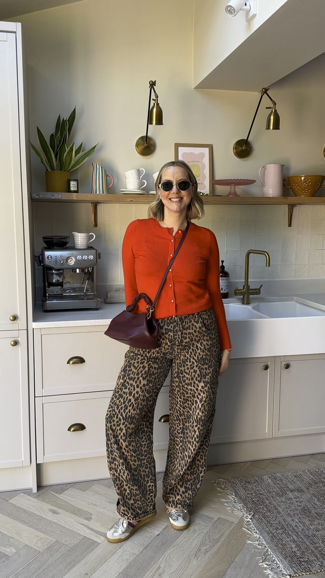 The ultimate autumnal outfit is leopard print and a red knit ♥️
Gola metallic trainers
Damson Madder leopard print cargos 
Red Zara knit
Ganni bag
Free people sunglasses 

#LTKmidsize #LTKuk #LTKautumn