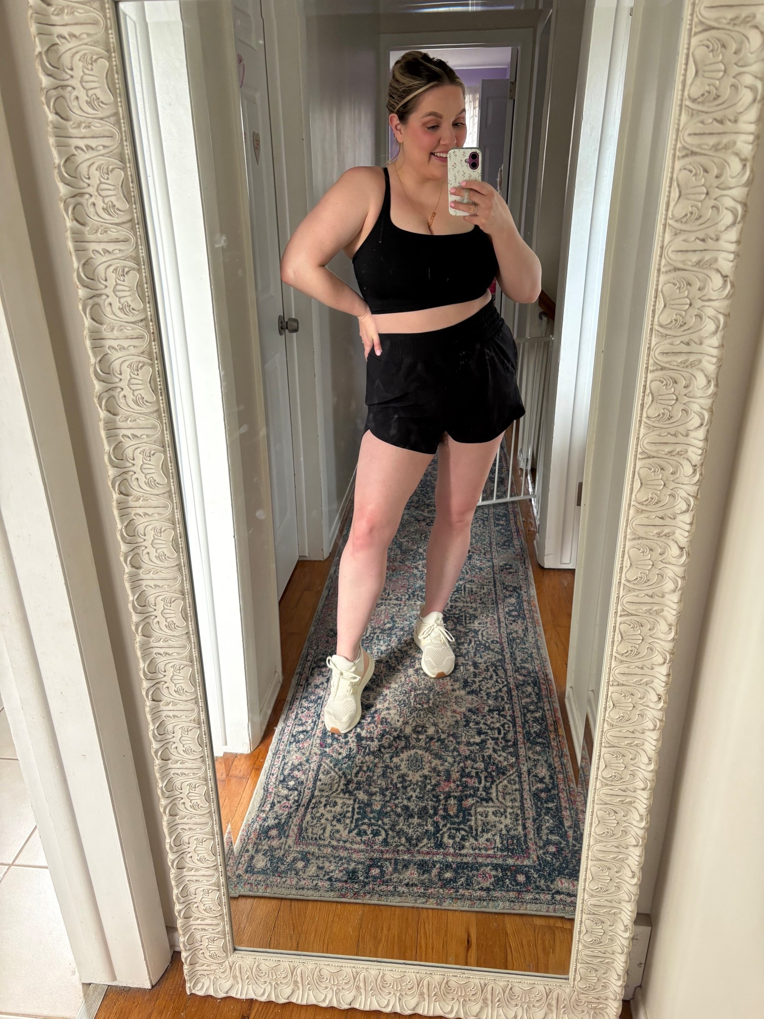 Target deal days 40% off. 

Mid size Work out OOTD. 

Bra - XL 
Shorts - L 

Active wear // work out outfit // athletic wear // fitness // active shorts 



#LTKActive #LTKdayinmylife #LTKfitnessgoals