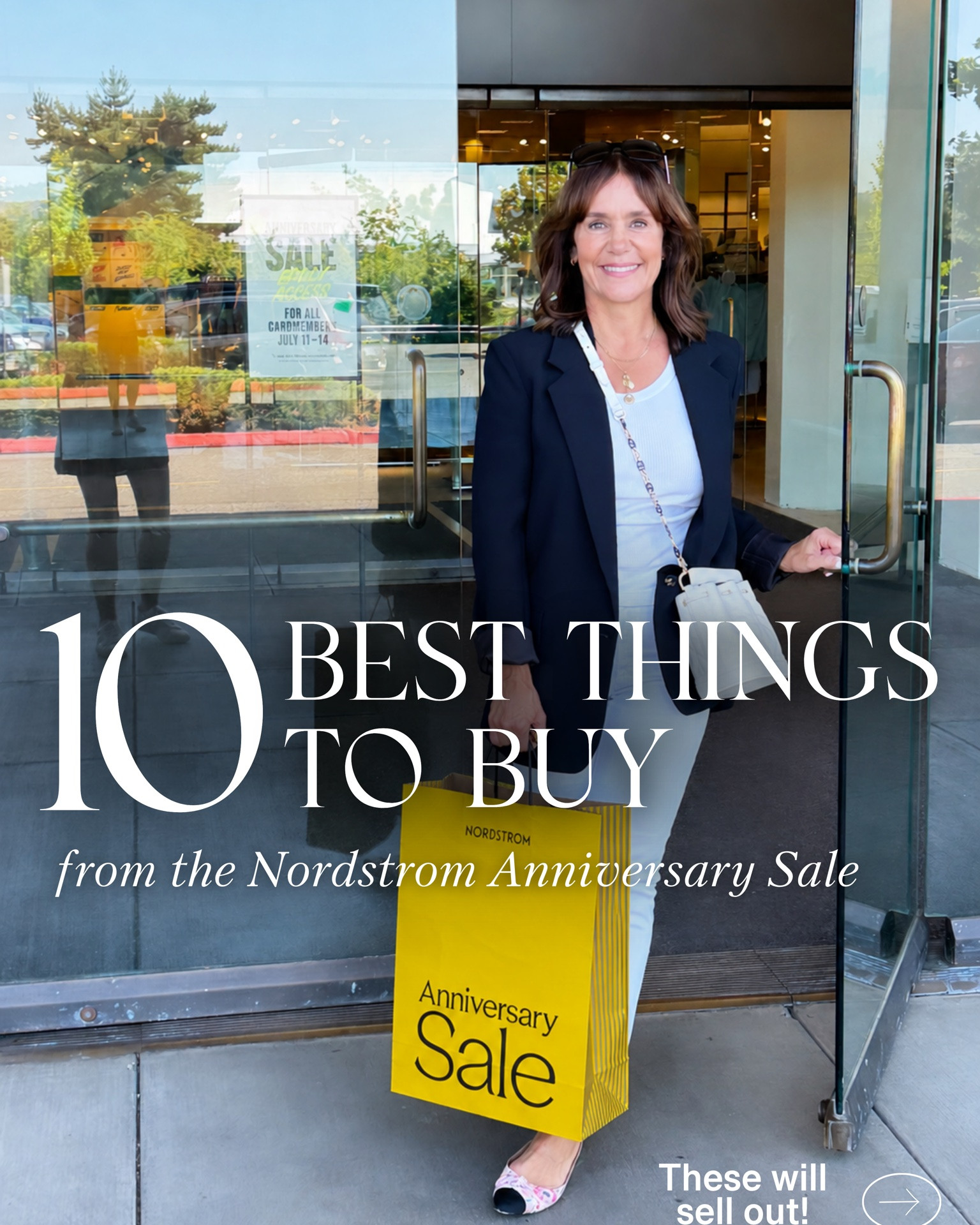 These are the 10 BEST things to buy from the Nordstrom Sale … before they’re gone! 😉

These are the top 10 Anniversary Sale finds I tell my friends to buy the first chance they get. Not only are they the best investments, they’re going to sell out FAST. 

Almost every one of these was in my cart and on my Nordstrom wishlist - Swipe left to see them all!

#nordstromstylist #nsale #nordstromanniversarysale @nordstrom

#LTKOver40 #LTKSaleAlert