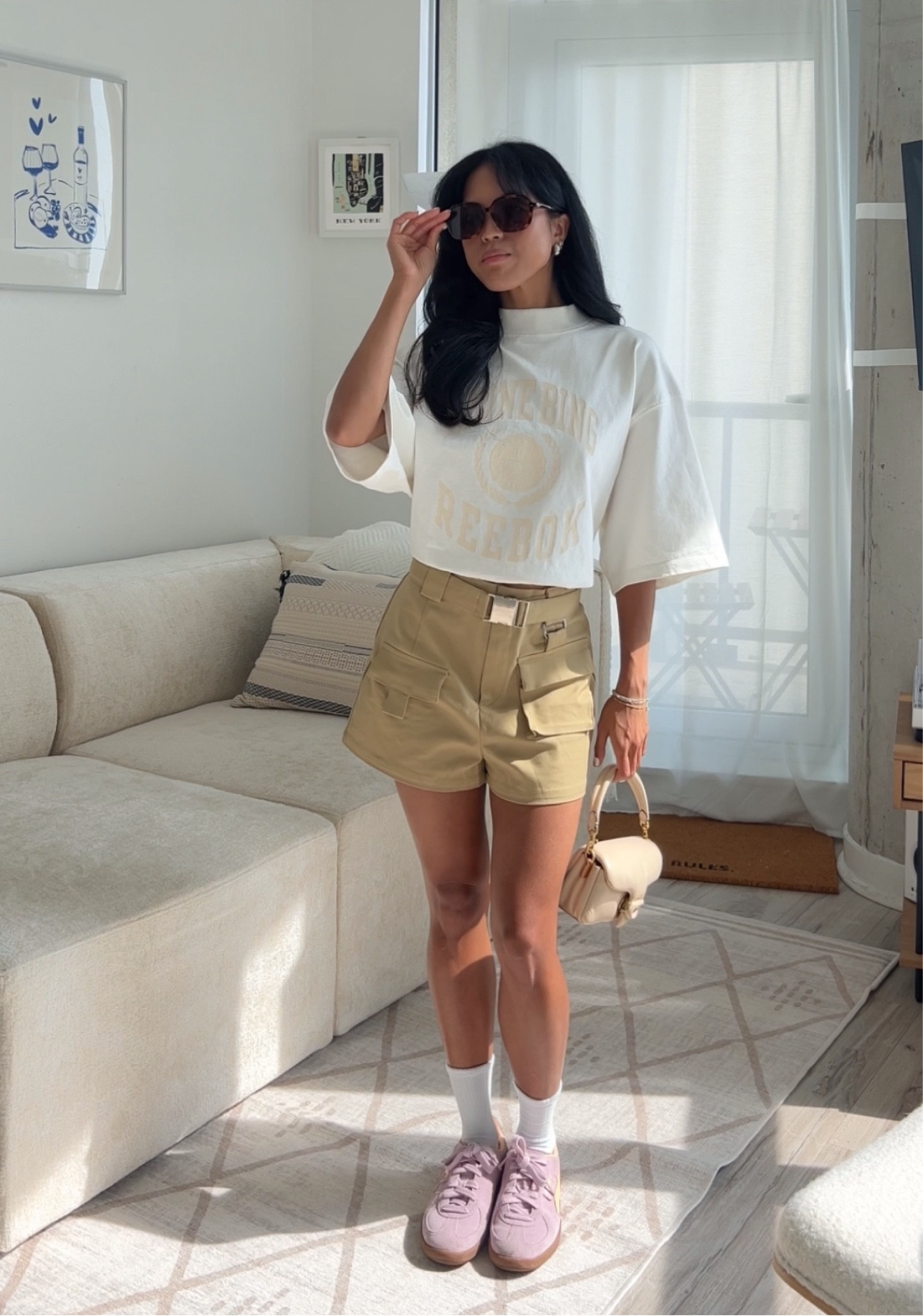 CASUAL SUMMER FIT

casual outfit, summer fashion, cargo shorts, oversized tee, puma palermo, neutral inspo, minimal style

#LTKShoeCrush #LTKBacktoSchool #LTKStyleTip