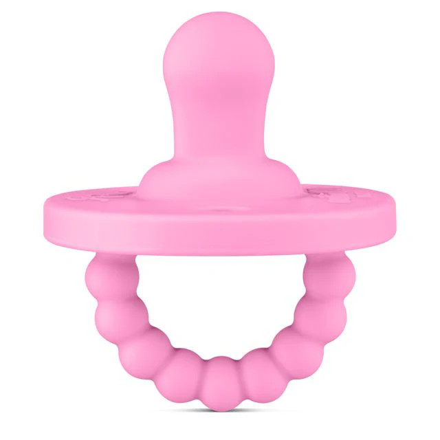 Cutie PAT Flat (0m+) Pacifier + Teether | Ryan & Rose