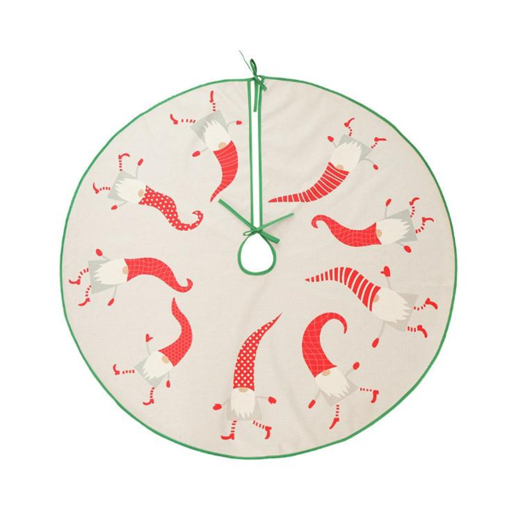 Cotonie Christmas Home Decor Items Christmas Tree Linen Tree Skirt 90cm - Walmart.com | Walmart (US)