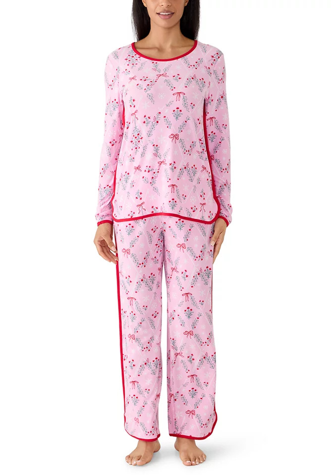Long Sleeve Shirt, Pants and Shorts Pajama Set | Belk