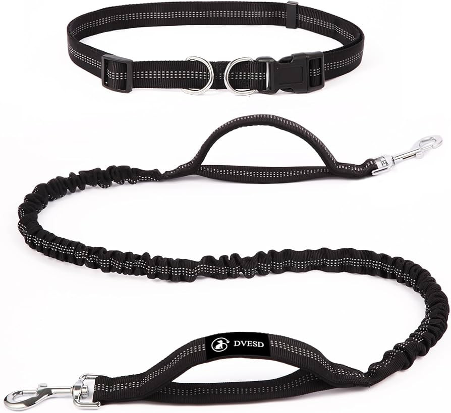 DVESD Hands Free Dog Leash,Double Handle Dog Leash,Bungee Dog Leash,no Pull Dog Leash,Reflective ... | Amazon (US)