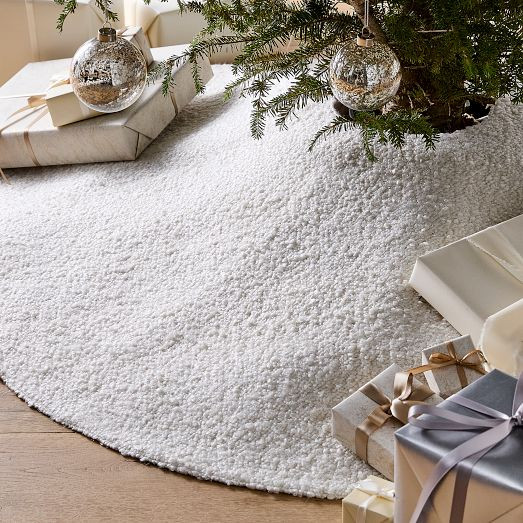 Boucle Tree Skirt | West Elm (US)
