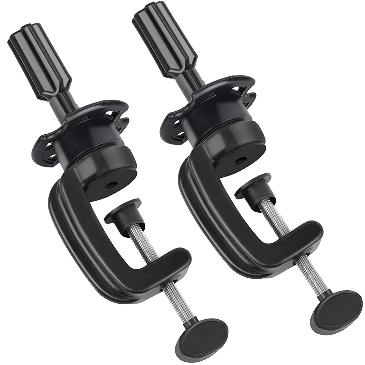 Wig Mannequin Head Stand, 2 Pack Cosmetology Manikin Stand Mannequin Head Holder Clamp Black Wig ... | Walmart (US)