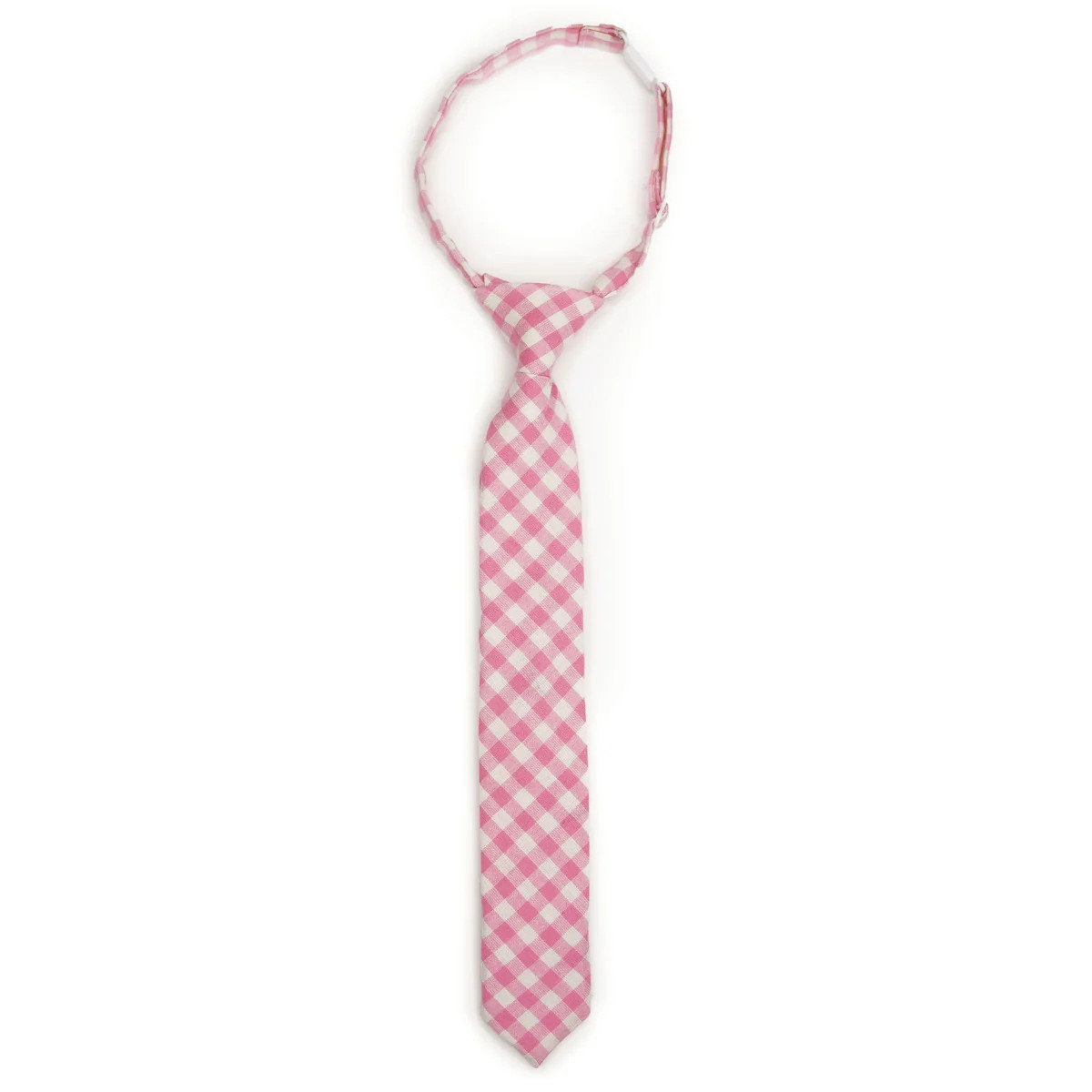 Fuchsia Plaid - Boon Ties for Boys - Neckties for baby, toddler, & little boys | Boon Ties