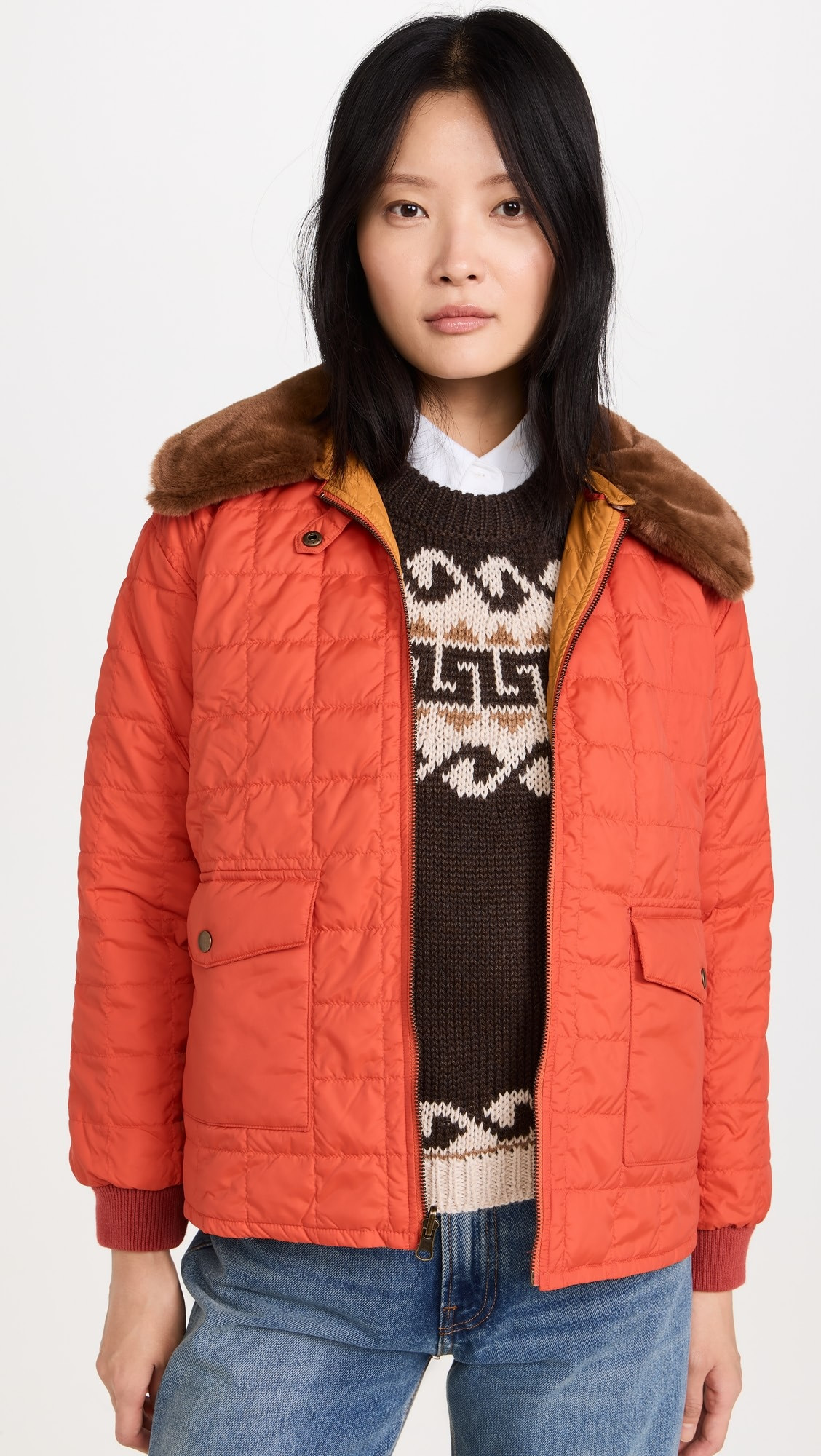 The Reversible Down Logger Puffer | Shopbop
