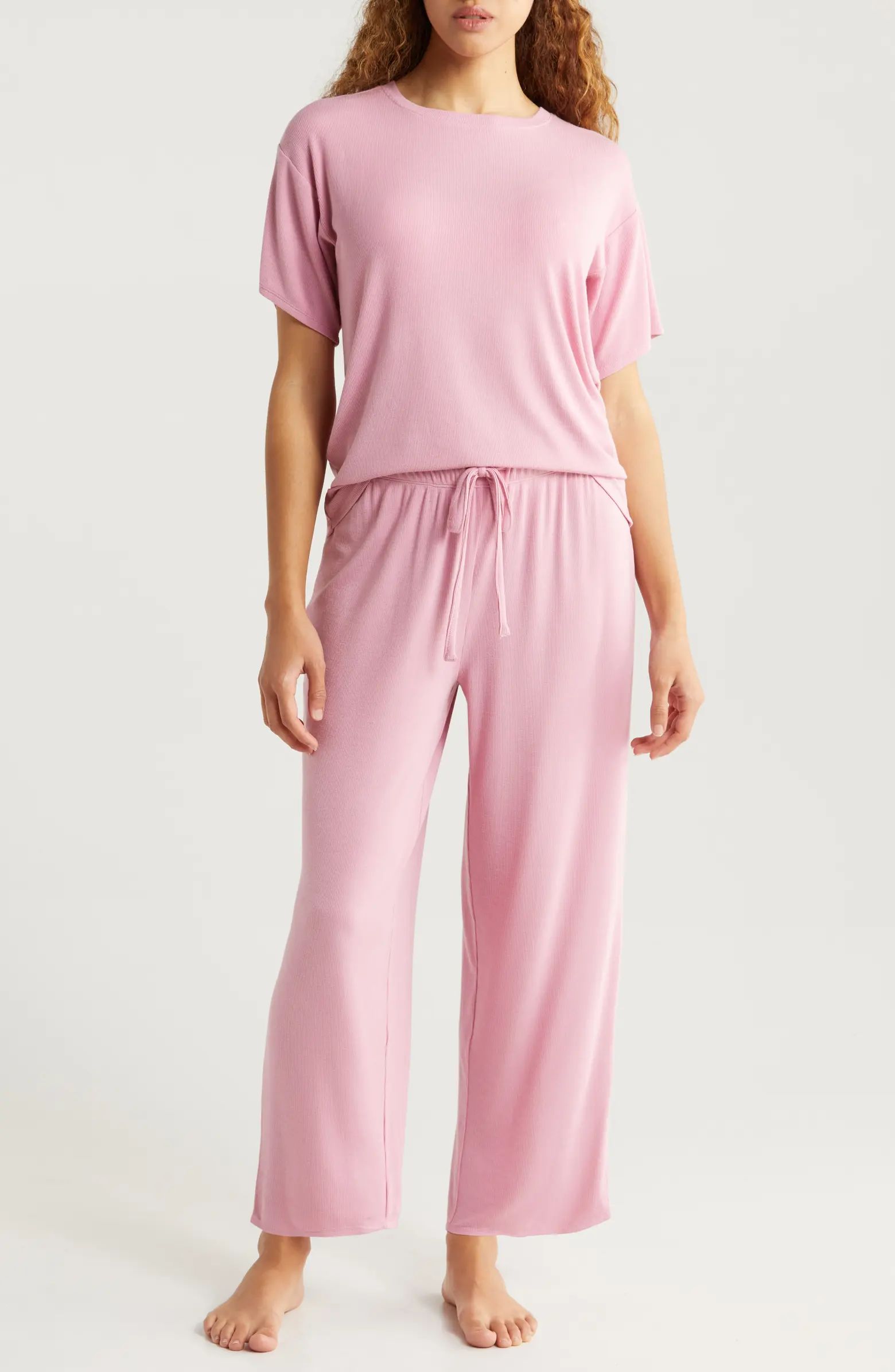 Moonlight Eco Easy Rib Pajamas | Nordstrom